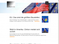 Screenshot des Blogs blognews – news all the time