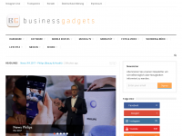 Screenshot des Blogs Businessgadgets.net