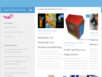 Screenshot des Blogs Eltern Ratgeber Baby Infos
