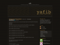 Screenshot des Blogs yafib – Yet another funny IT Blog – IT-Support am Rande des Wahnsinns