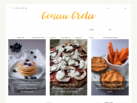Screenshot des Blogs Gourmandella