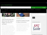 Screenshot des Blogs co monkey