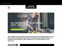 Screenshot des Blogs Crohn Revolution