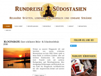 Screenshot des Blogs Rundreise-Südostasien