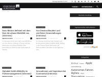 Screenshot des Blogs Ingenieurversteher Blog