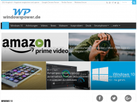 Screenshot des Blogs windowspower.de