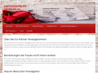 Screenshot des Blogs Partnersuche im Vergleich