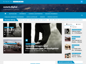 Screenshot des Blogs Králová Recht