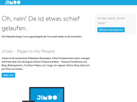 Screenshot des Blogs Glücksgeist