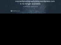Screenshot des Blogs Moment Photography Blog