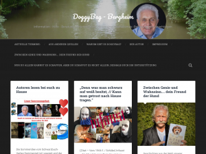 Screenshot des Blogs DoggyBag – Bergheim