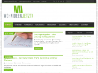 Screenshot des Blogs Wohnideen Jetzt
