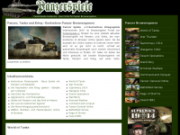 Screenshot des Blogs panzerspiele.cc