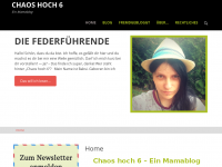 Screenshot des Blogs Chaos hoch 6 – Ein Mamablog