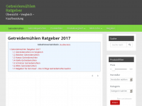 Screenshot des Blogs Getreidemühlen