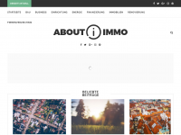 Screenshot des Blogs Immobilienmagazin für Immobilien, Hausbau und Wohnen