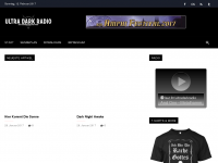 Screenshot des Blogs Ultra Dark Radio – 24h Online Radio & Webzine