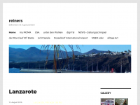 Screenshot des Blogs Belletristik mit Augenzwinkern