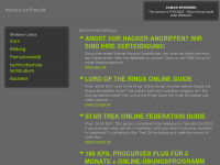 Screenshot des Blogs mBlog: Der alltägliche Wahnsinn aus “Rock City”