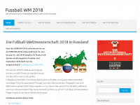 Screenshot des Blogs WM 2018