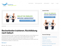 Screenshot des Blogs Abnehmen Leicht Gemacht