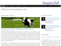 Screenshot des Blogs Jaegers.Net