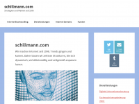 Screenshot des Blogs schillmann.com