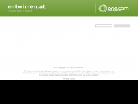 Screenshot des Blogs Entwirren – Raus aus dem Irrgarten