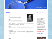 Screenshot des Blogs Epistemix