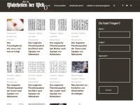 Screenshot des Blogs Wahrheiten-der-Welt.de