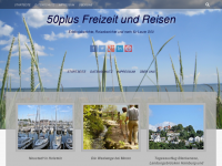 Screenshot des Blogs 50plus Freizeit und Reisen