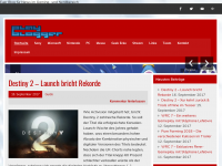 Screenshot des Blogs PlayBlogger