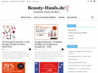 Screenshot des Blogs Beauty-Hauls.de