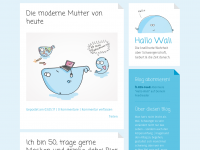 Screenshot des Blogs Hallo Wali!