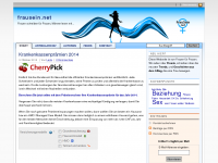 Screenshot des Blogs FrauSein.net: Frauengeschichten