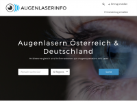 Screenshot des Blogs augenlaserinfo.com – Blog über Augenlaseranbieter & Augenlaser Erfahrungsberichte.
