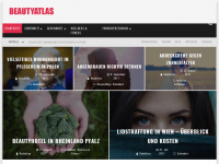 Screenshot des Blogs beautyatlas.de – Blog rund um Beauty und Fashion