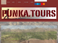 Screenshot des Blogs Punka Tours