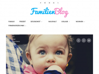 Screenshot des Blogs familienblog.at – Blog rund um Baby, Kinder und Familie.