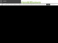 Screenshot des Blogs gartenundblumen.at – Blog rund um Garten, Blumen, Terrasse und Haus.