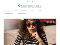Screenshot des Blogs gesundheitscoach.at – Blog zum Thema Gesundheit, Ernährung und Alternativmedizin.