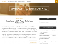 Screenshot des Blogs AnwaltsABC