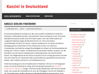 Screenshot des Blogs Kanzlei in Deutschland
