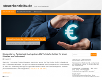 Screenshot des Blogs Steuerkanzlei4u
