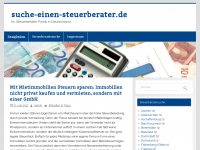 Screenshot des Blogs Steuerberatersuche