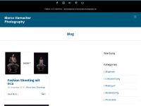 Screenshot des Blogs Marco Hamacher Photography