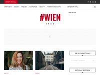 Screenshot des Blogs Blog für Wien über Tourismus, Reisen, Freizeit und Wellness.