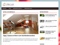 Screenshot des Blogs hobbyblog.at – Blog über Heimwerken, Basteln, Kunst und vieles mehr.