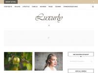 Screenshot des Blogs luxurly.de – Blog rund um Reisen, Mode, Lifestyle und Wohnen