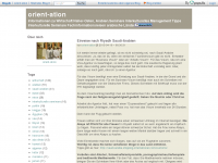 Screenshot des Blogs Orient-ation